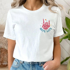 Sandjest Funny T-Shirt I Love My Husband but Sometimes I Wanna Square Up Gift for Wife Girlfriend Fiancee