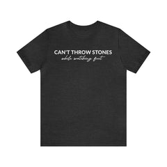 Sandjest Christian T-Shirt Let Him Throw a Stone at Her First Gift for Women Girl Friends