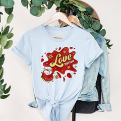 Sandjest Valentine Funny T-Shirt Gifts for Couple Husband Wife Girlfriend Boyfriend