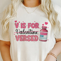 Sandjest Funny T-shirt for ICU Nurse Valentine Tee Gift for Couple Girlfriend Wife