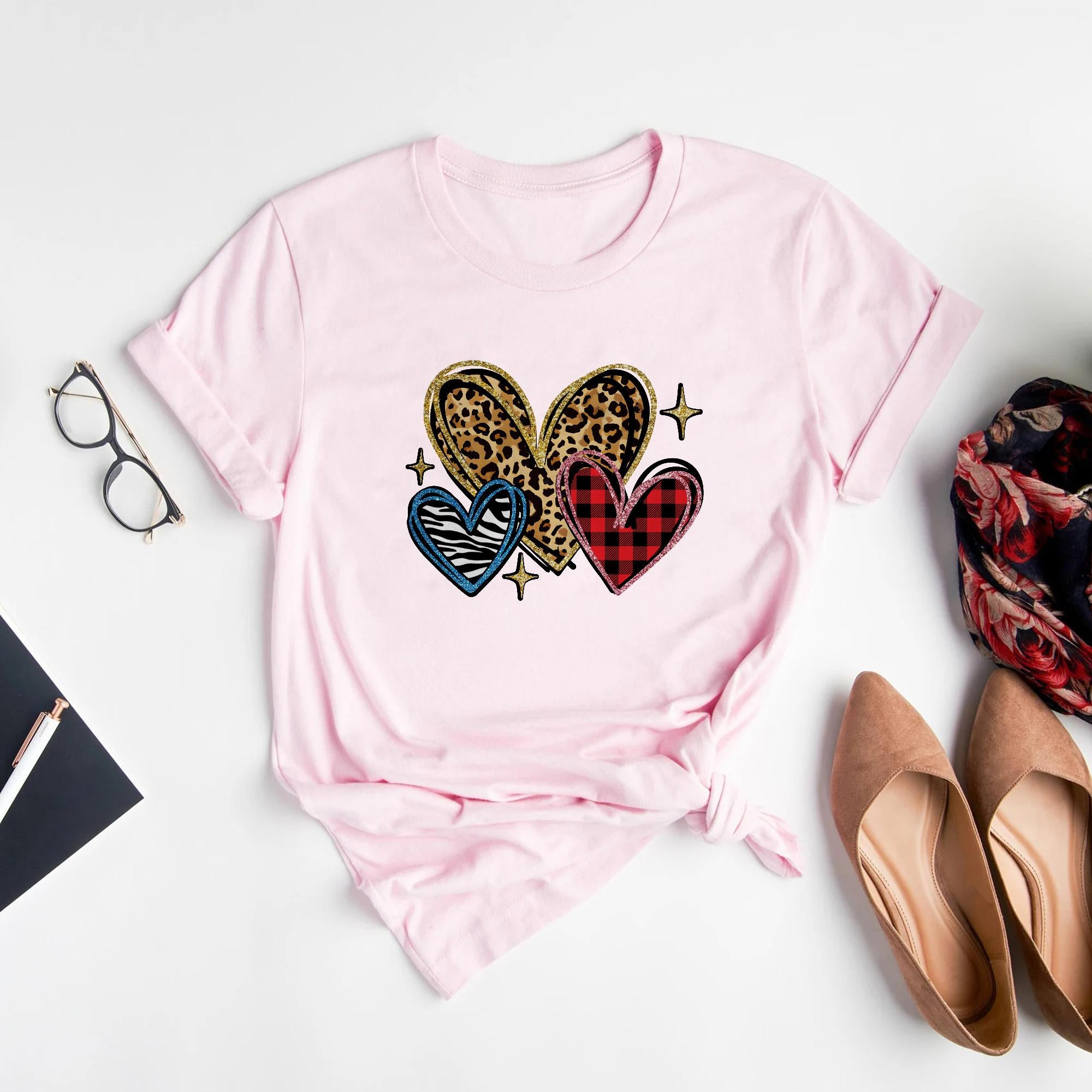 Sandjest Valentine T-Shirt Sweetheart Gift for Women Girl Friend