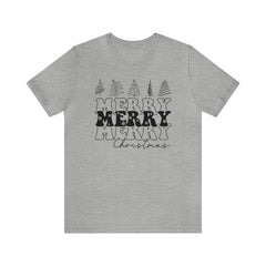 Sandjest Merry Christmas T-Shirt Xmas Gift for Friend Women Men Boy Girl