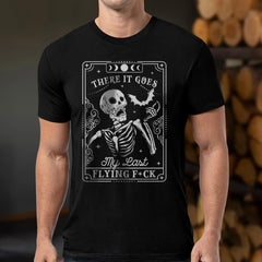 Sandjest Funny T-Shirt There It Goes Tarot Card Style Gift for Women Girl Friend