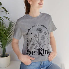Sandjest Inspirational T-Shirt Celebrate Minds of All Kinds Be Kind Gift for Women Girl Friends
