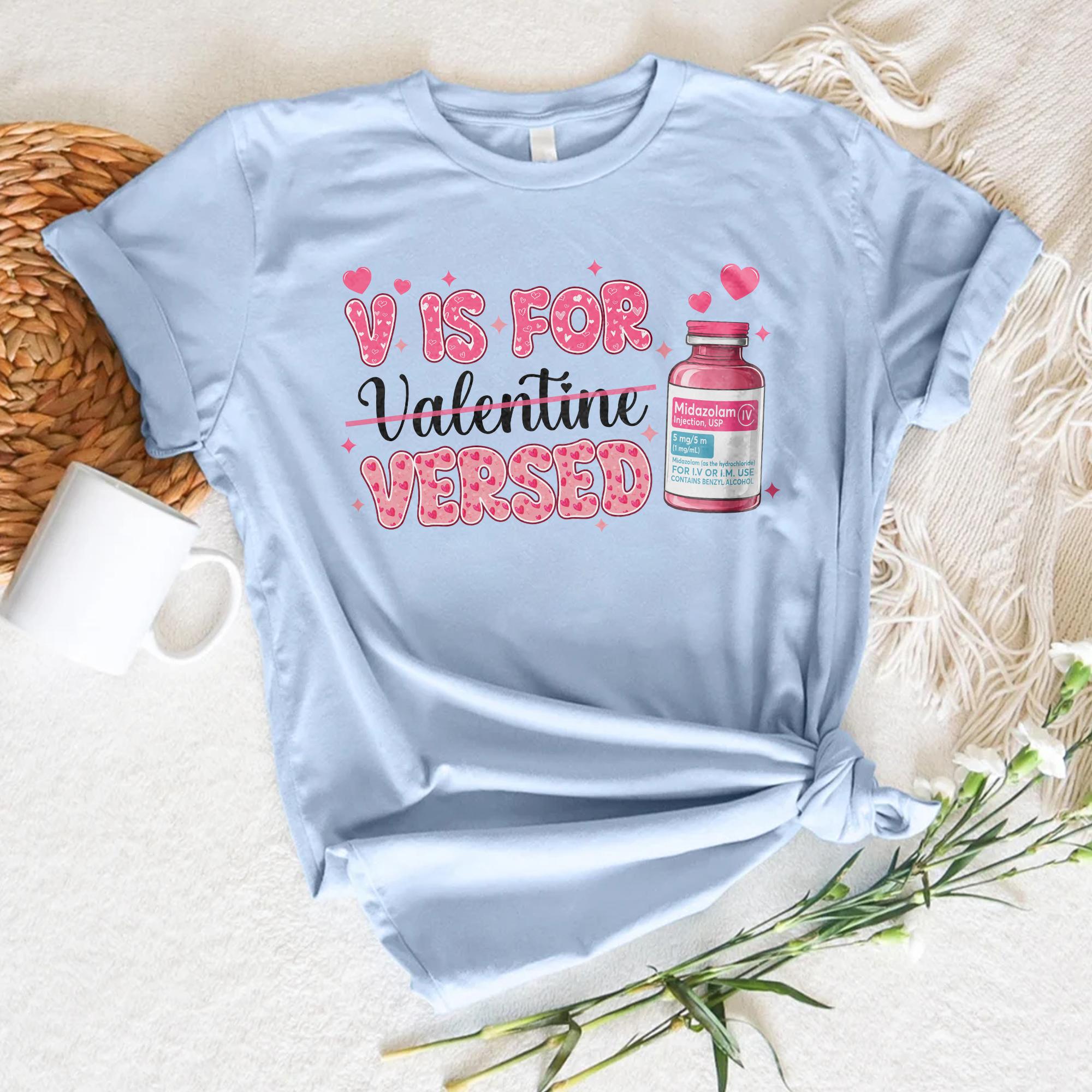 Sandjest Funny T-shirt for ICU Nurse Valentine Tee Gift for Couple Girlfriend Wife
