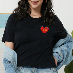 Sandjest Funny T-Shirt Pain Is Temporary Wealth Is Forever Gift for Women Friend