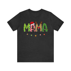 Sandjest Christmas T-shirt Mama Claus Gift for Mom Mother Women Xmas Gift for Your Beloved