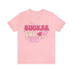 Sandjest Valentine Tee Shirt Sucker for You Gift for Wife Girlfriend