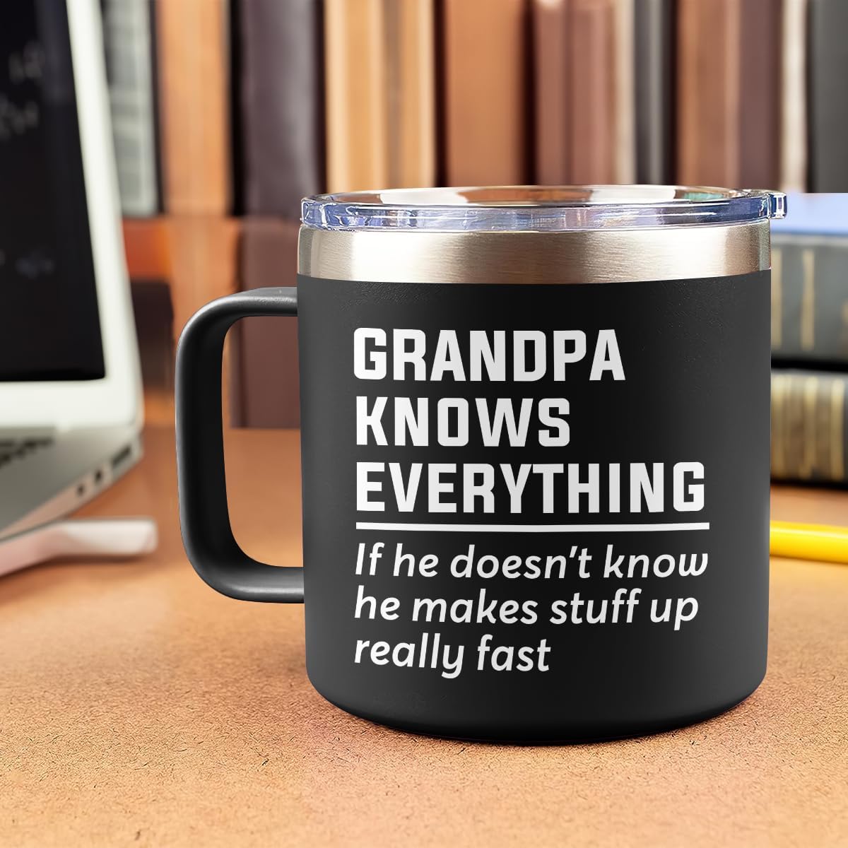 Black Grandpa Mug 14oz