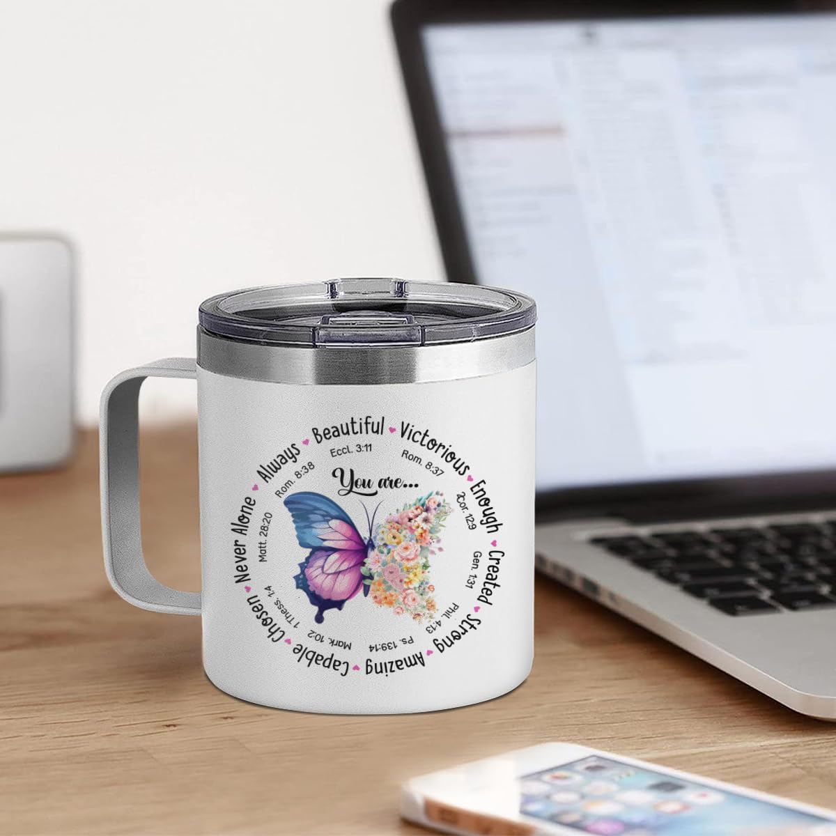 White Christian Mug 14oz