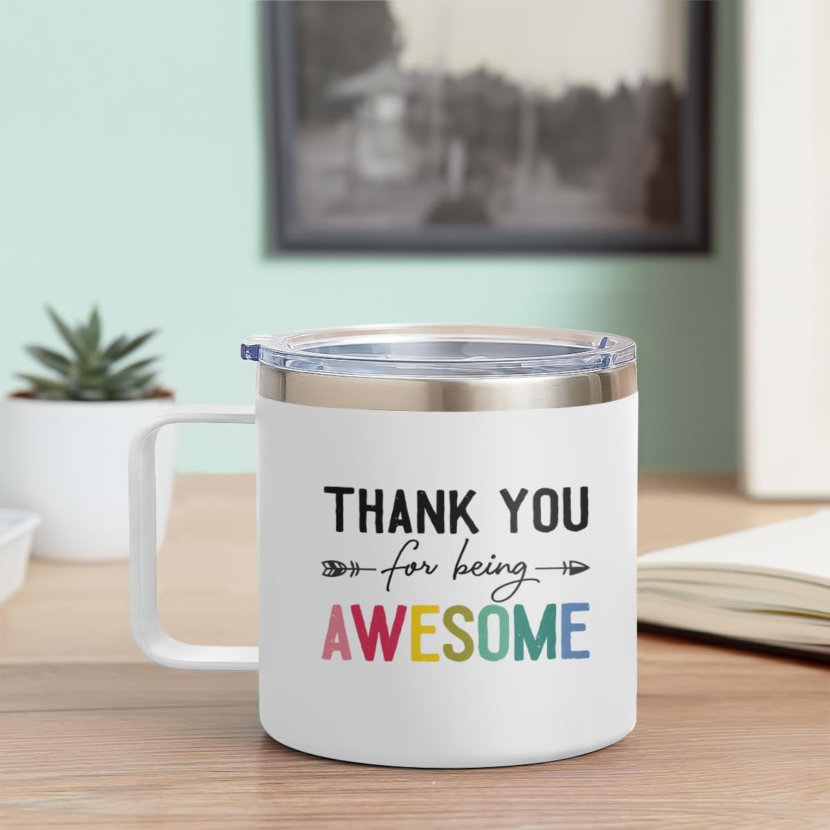 White Inspirational Mug 14oz