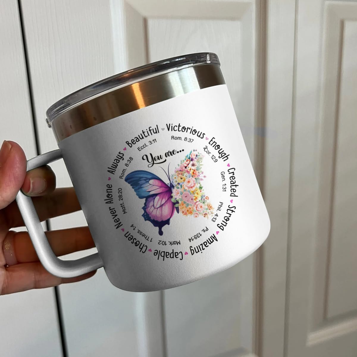 White Christian Mug 14oz