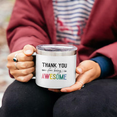 White Inspirational Mug 14oz