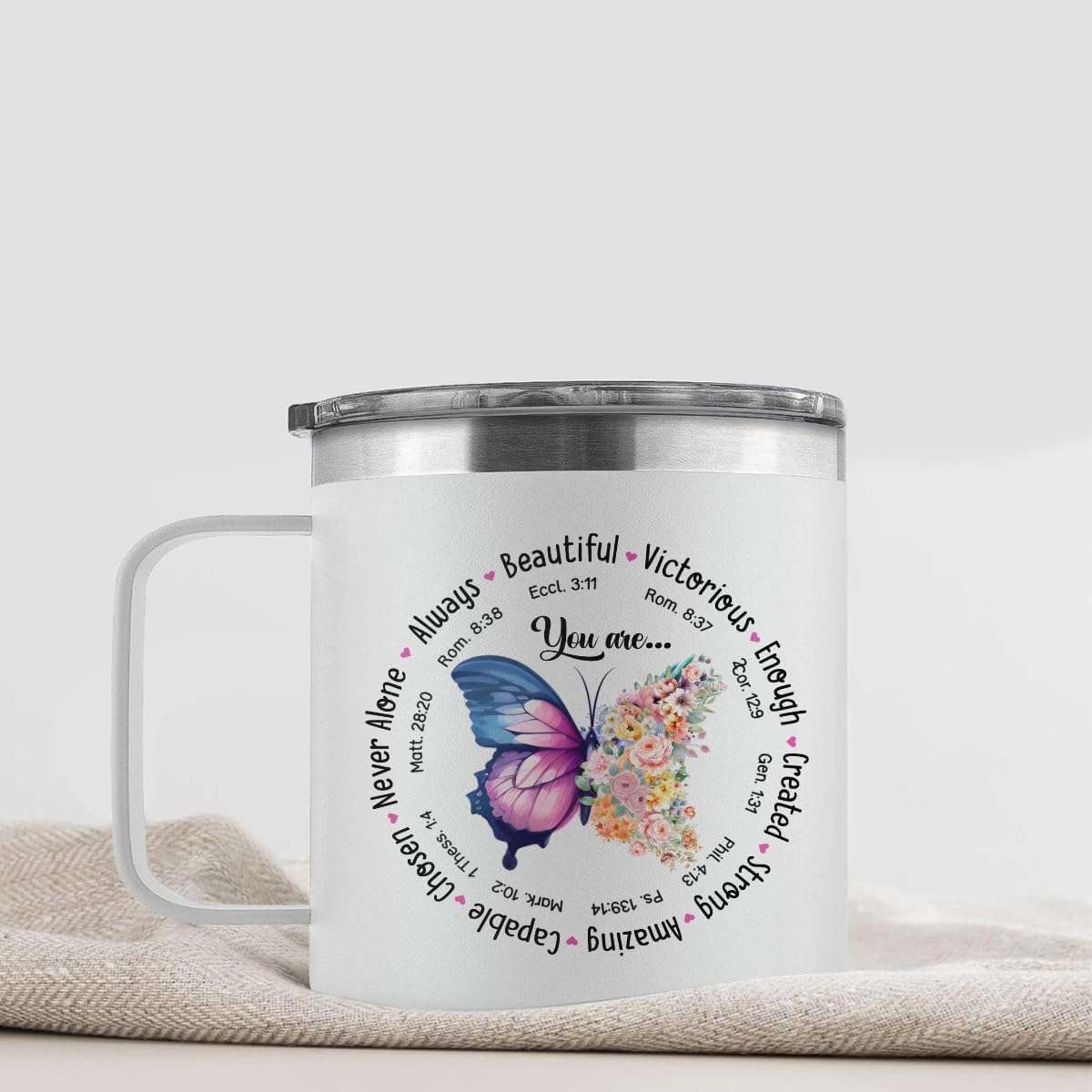 White Christian Mug 14oz