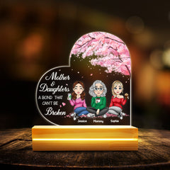 A Bond Between Mom & Daughter Personalized LED Night Light