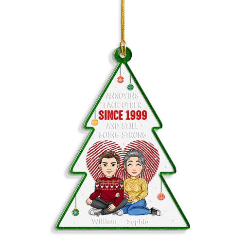 Annoying Each Other And Still Going Strong Personalized Ornament