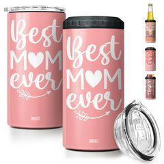 Best Mom Ever Can Cooler Pink Color Gifts For Mom On Mother's Day