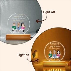 Every Time You Light This Up Personalized Led Night Light For Dad