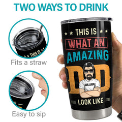 Amazing Dad Personalized Tumbler Cup