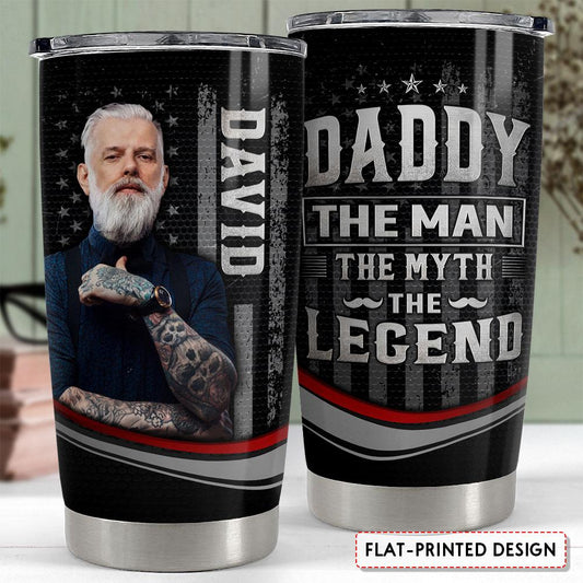 The Man The Myth The Legend Personalized Tumbler Cup