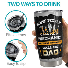 Mechanic Dad Personalized Tumbler Cup