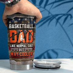 Basketball Dad Personalized Tumbler Cup