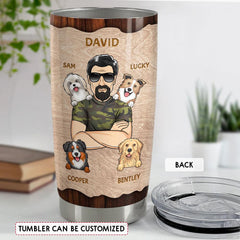 Life Is Better with Dog Personalized Tumbler Cup