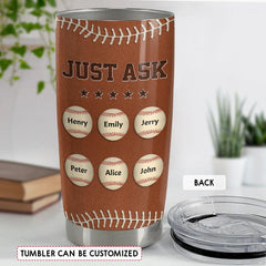 Best Coach Dad Ever Personalized Tumbler Cup