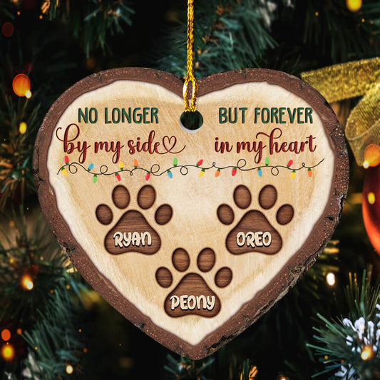 Forever In My Heart Memorial Personalized Ornament