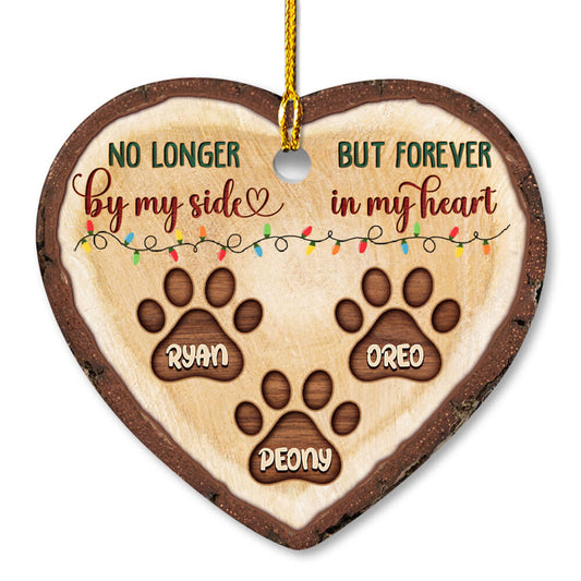 Forever In My Heart Memorial Personalized Ornament
