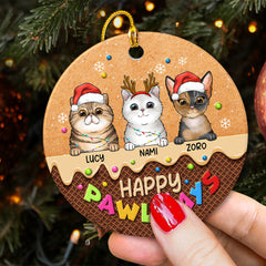 Happy Pawlidays Personalized For Cat Lover