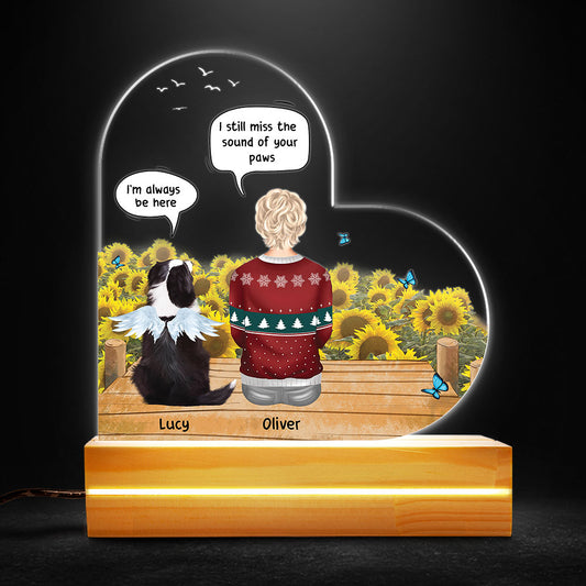 I Still Talk About You Memorial of Pet Personalized Led Night Light