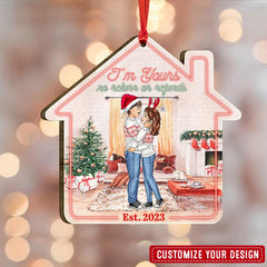 I'm Yours No Return Or Refunds Couple Personalized Ornament