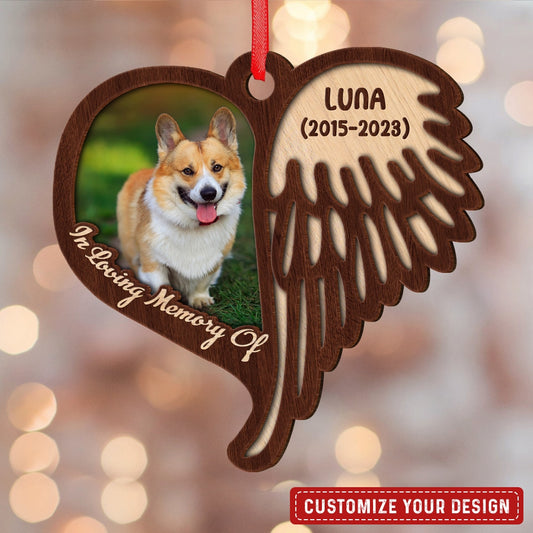 In Loving Memory of Personalized Ornament