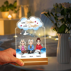 Like Mother Like Daughter Dreamy Cloud Personalized LED Night Light