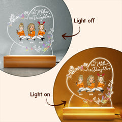 Like Mother Like Daughter Personalized Night Light
