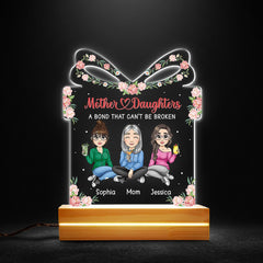 Mom & Daughter Gift Personalized LED Night Light