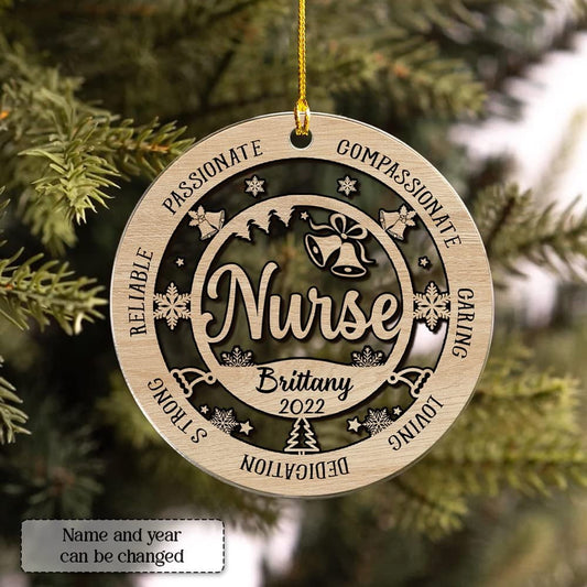 Personalized Acrylic Nurse Ornament Nurshing Best Gift