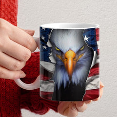 Personalized American Eagle Mug