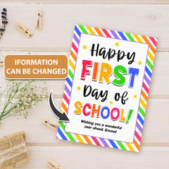 Personalized Back To School Greeting Card