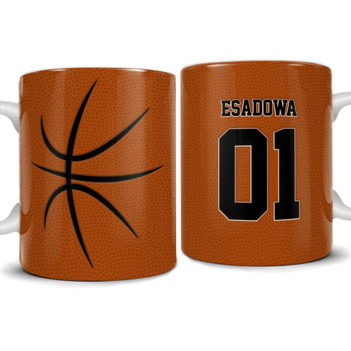 Personalized Basketball Custom Name Mug