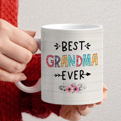 Personalized Best Grandma Ever Mug