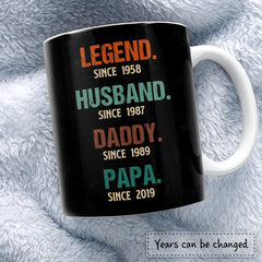 Personalized Best Granpa Ever Mug