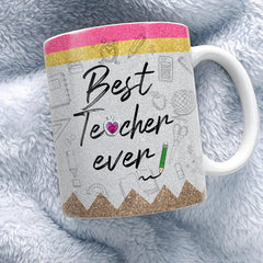 Personalized Best Teacher Ever Mug