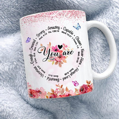 Personalized Bible Mug Motivation Gift