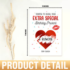 Personalized Birthday Greeting Card Extra Special