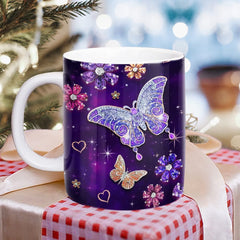 Personalized Butterfly Mug Jewelry Style For Women