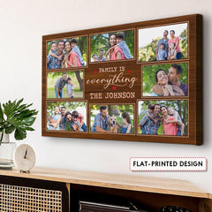 Personalized Canvas Family Is Everything Custom Family Photo