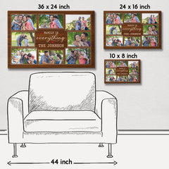 Personalized Canvas Family Is Everything Custom Family Photo