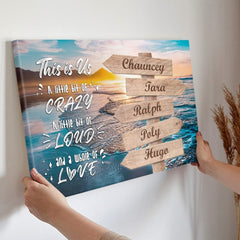 Personalized Canvas For Family This Is Us